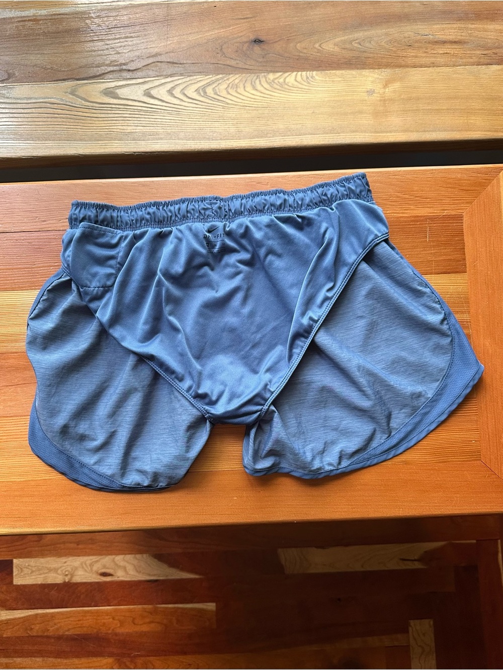 Nike Women's Dri-Fit Running Shorts in Blue, Size XL - Picture 5 of 6